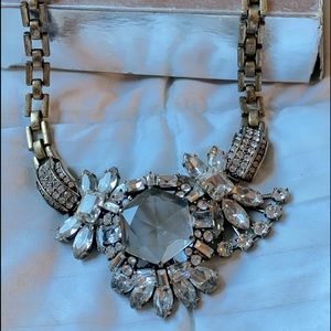 J.crew Large Stone Cluster Collar Necklace